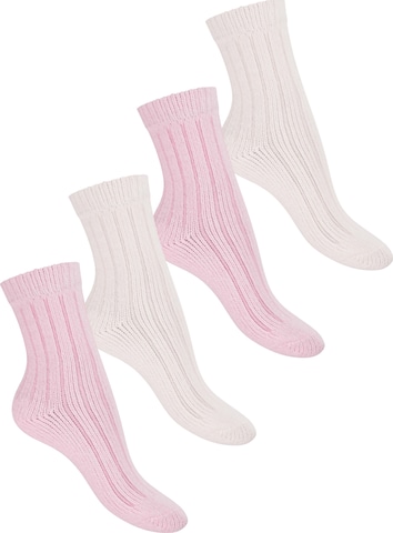 footstar Socks 'cozy' in Pink: front