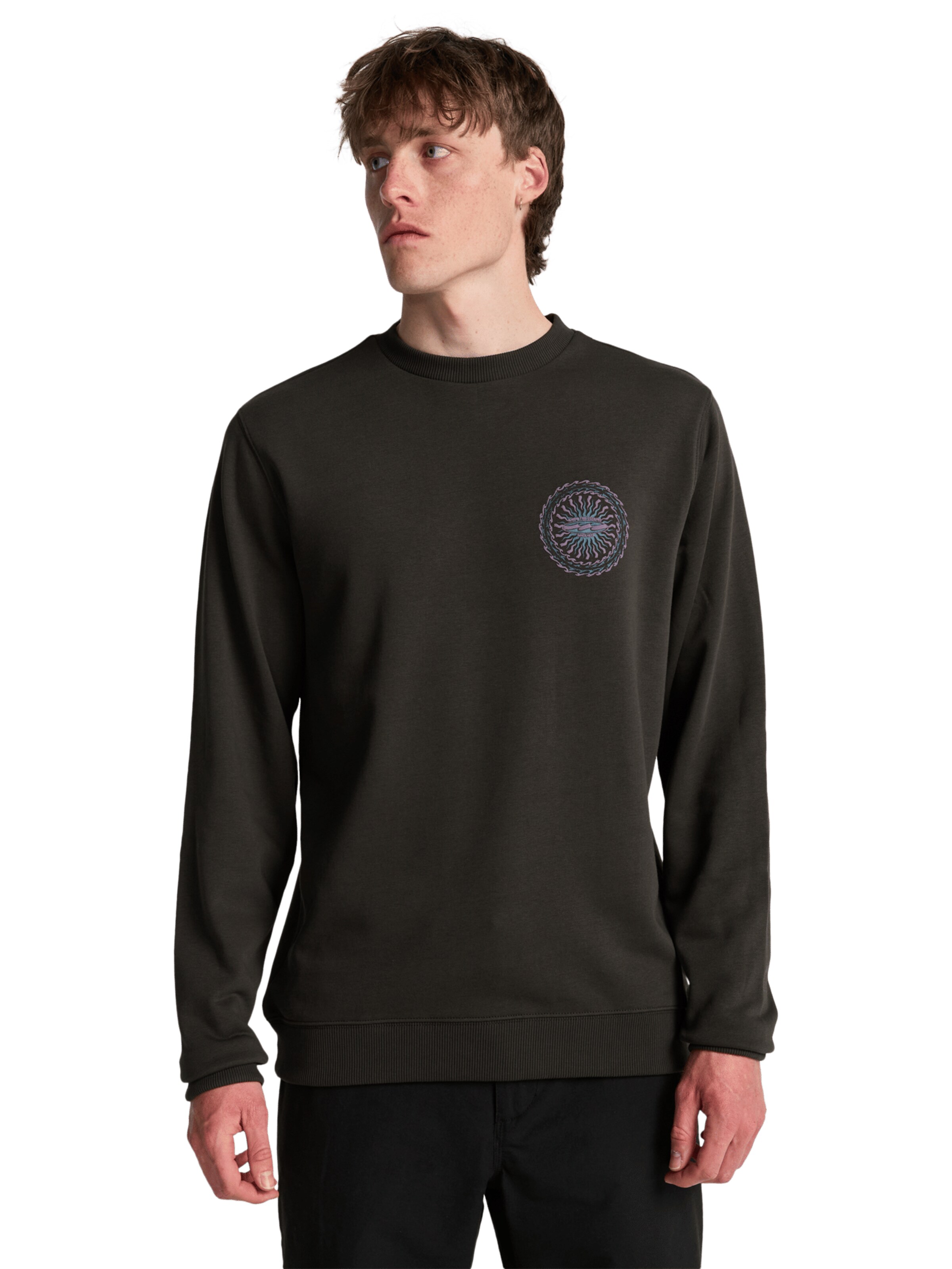 BILLABONG Sweatshirt 'Foundation' in Black: front