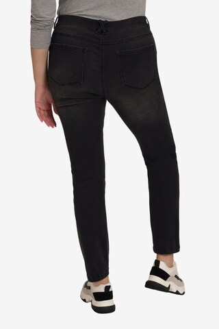 Ulla Popken Slim fit Jeans 'Sammy' in Black