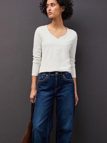 STREET ONE Shirt in White: front