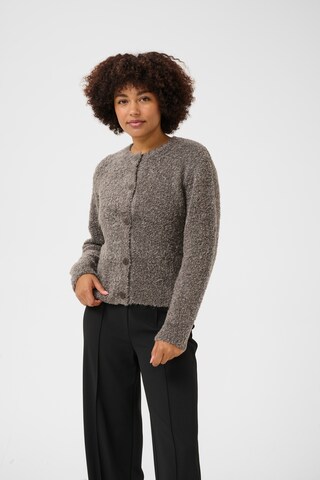 SOAKED IN LUXURY Cardigan 'Babbette ' i grå: forside