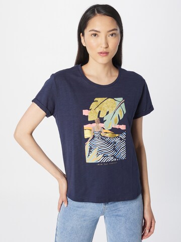 ZABAIONE Shirt 'Thea' in Blue: front