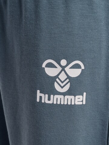 Effilé Pantalon Hummel en bleu