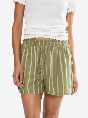 TRIUMPH Pajama pants ' Red Label Mix & Matchs ' in Green: front