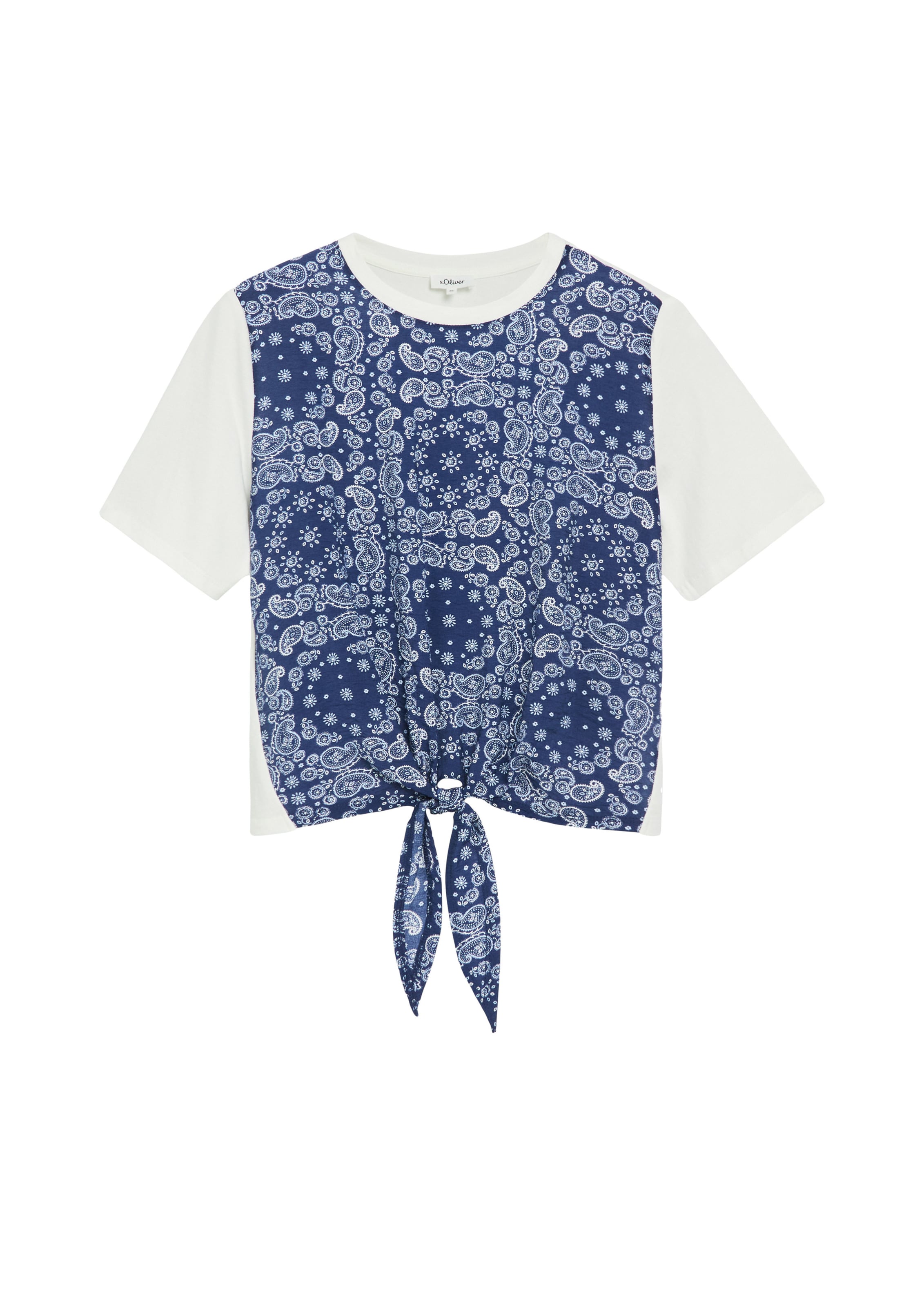 Maglietta di s.Oliver in blu: frontale