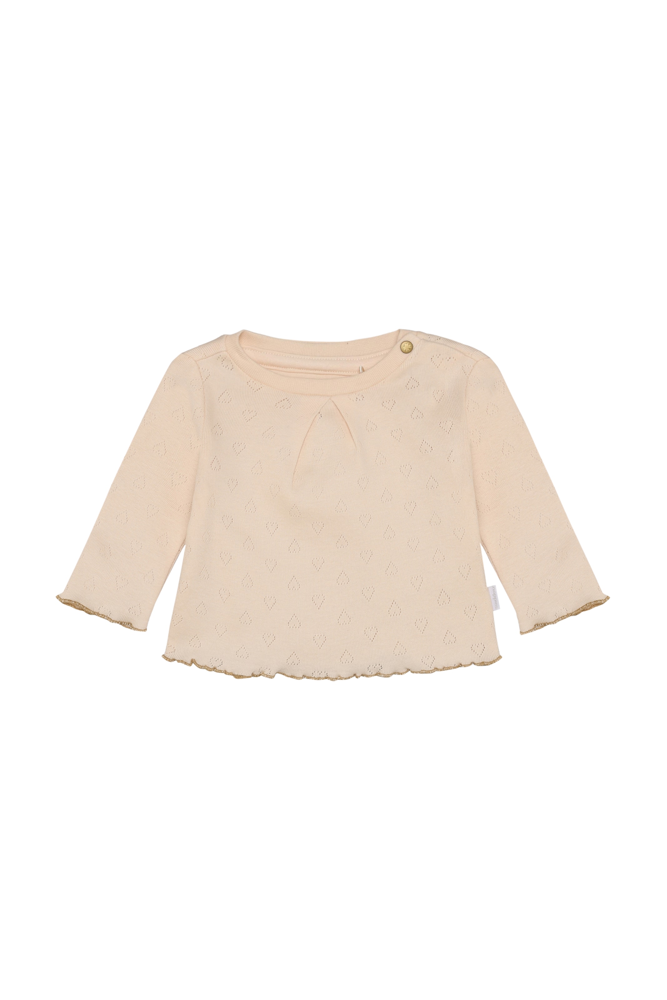 Noppies Shirt in Beige: voorkant