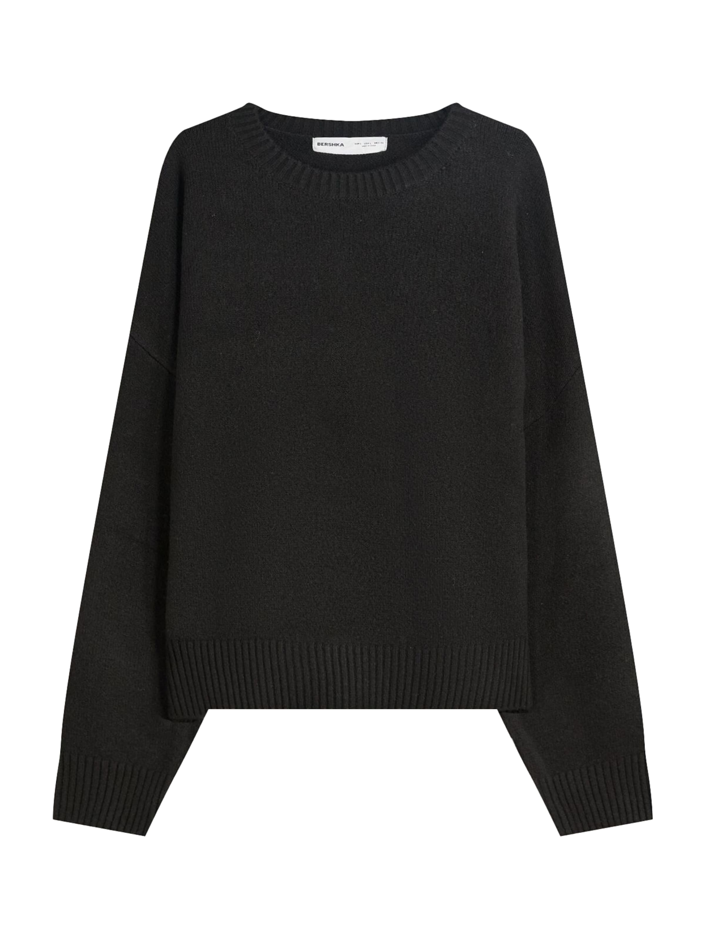Pullover di Bershka in nero: frontale