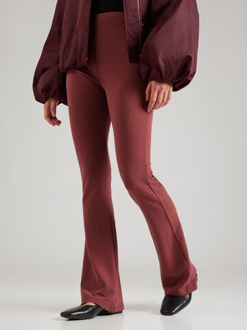 OH APRIL Levenevä Leggingsit 'Tia' värissä punainen: etupuoli