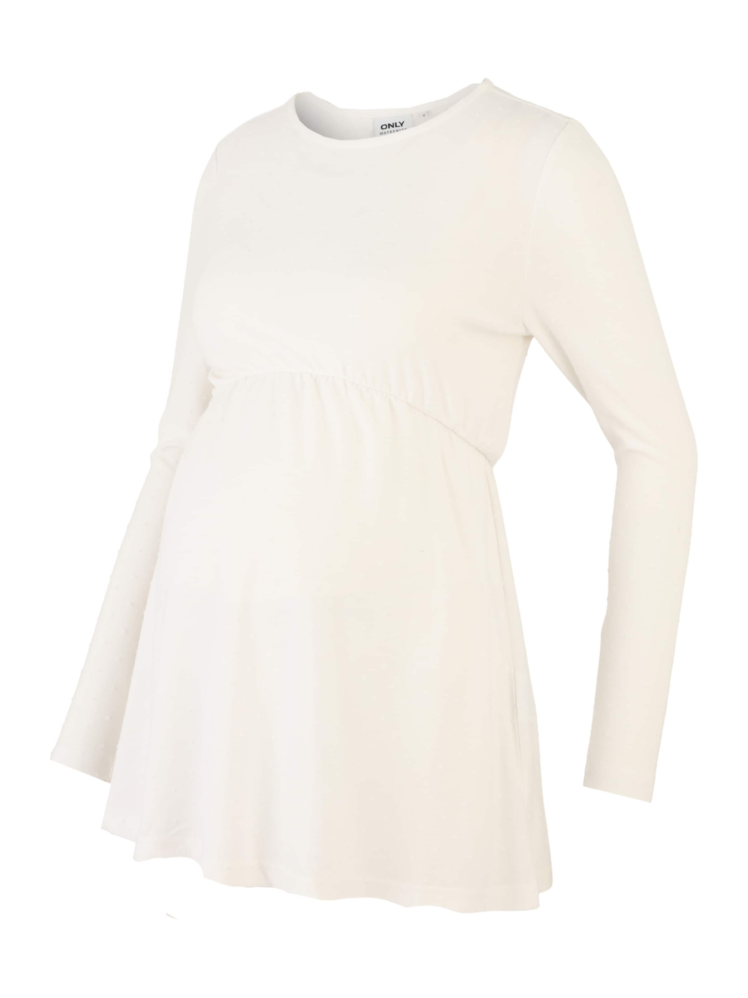 Only Maternity Shirt 'OLMMOLLY' in White: front