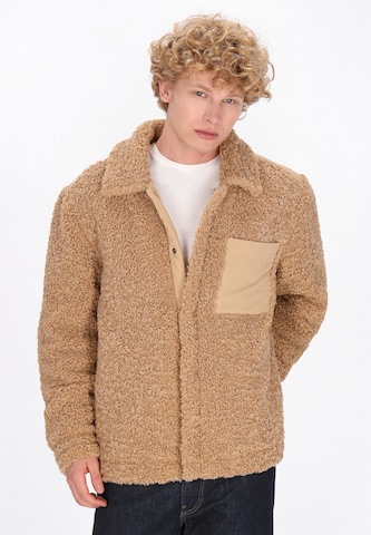 MO Between-season jacket in Beige: front