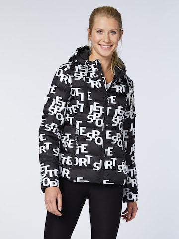 Jette Sport Between-Season Jacket in Black: front