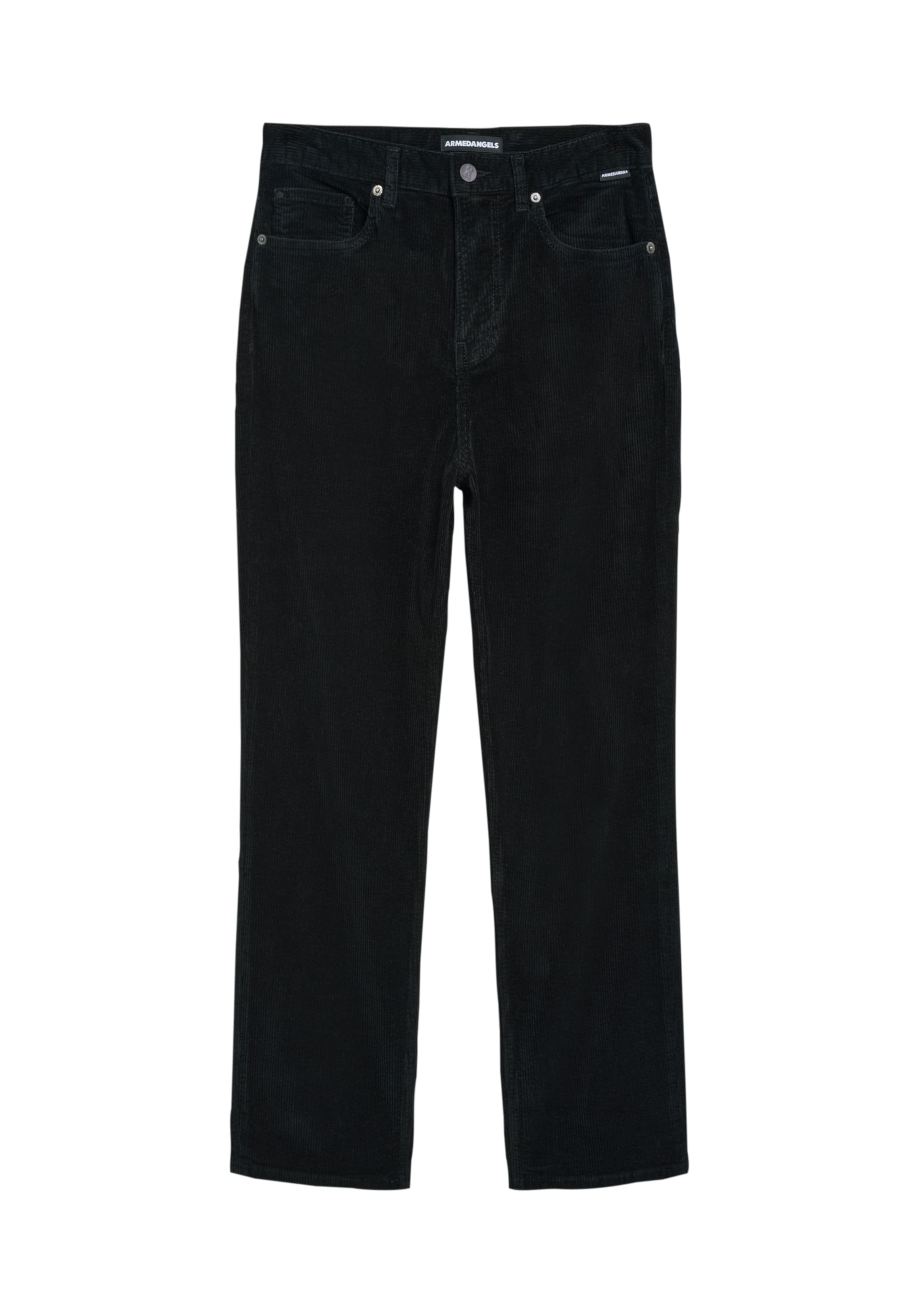 Regular Pantalon ARMEDANGELS en noir : devant