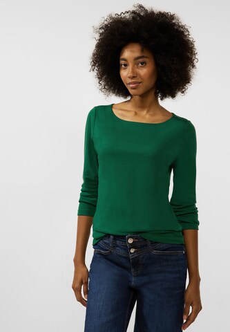 STREET ONE Shirt in Green: front