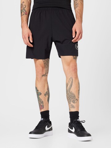 Virtus Regular Sportshorts 'Spier' in Grau: predná strana