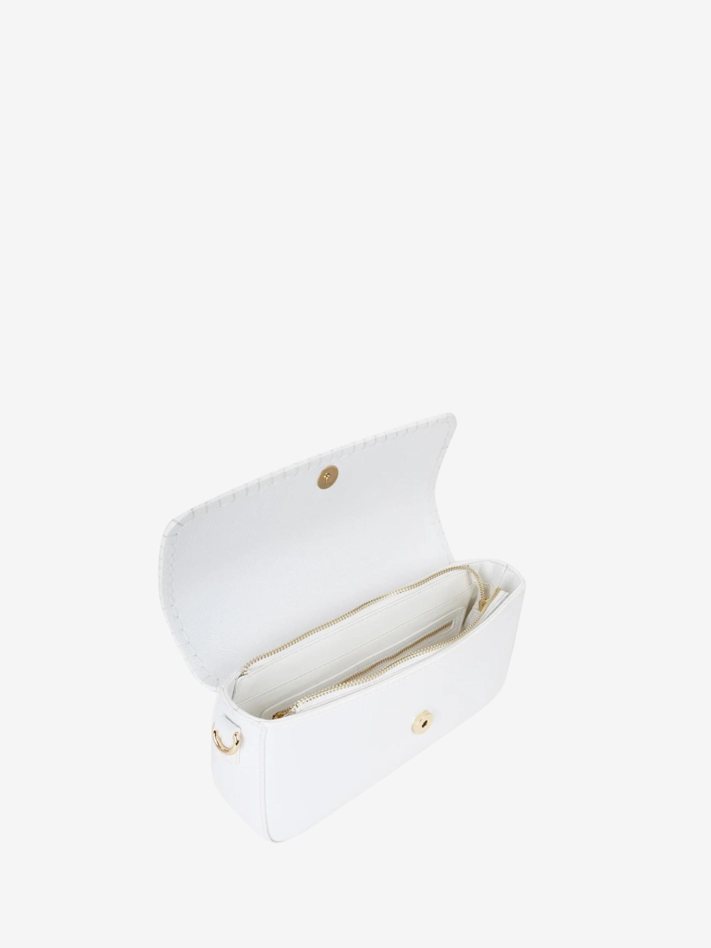 VALENTINO - Mala de ombro 'Valentino Sac épaulière Aleksandra Off White' em branco