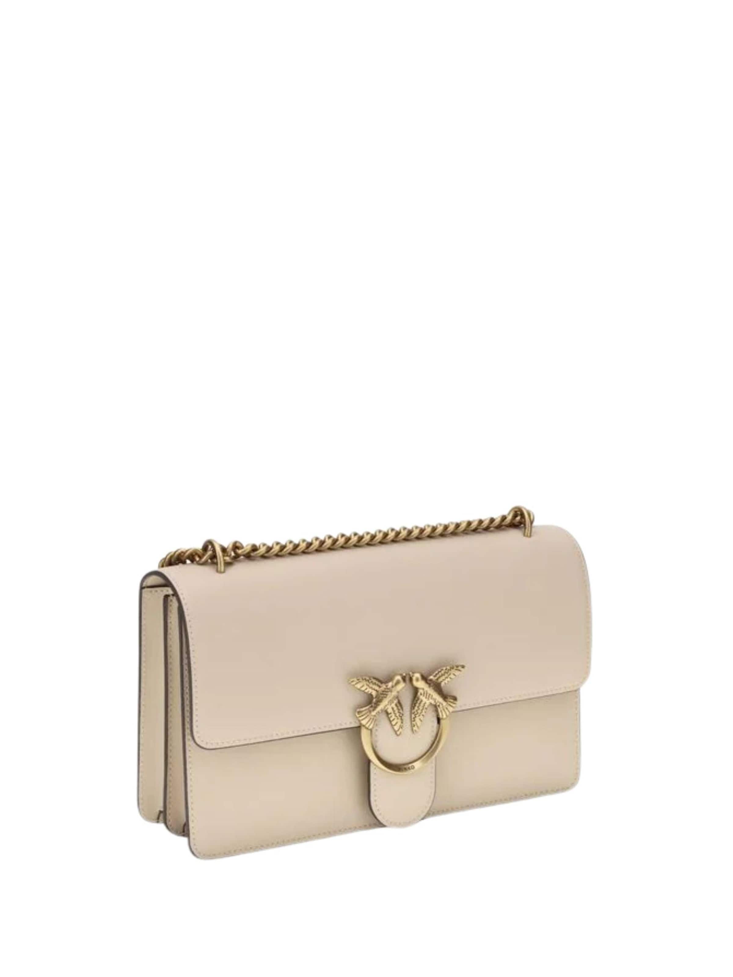 Sacs à main 'Pinko Sacs à main Love One Classic Dc Vitello Se Beige' PINKO en beige