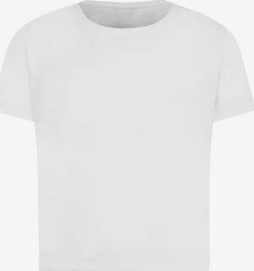 Evoni Shirt 'kurz' in White: front