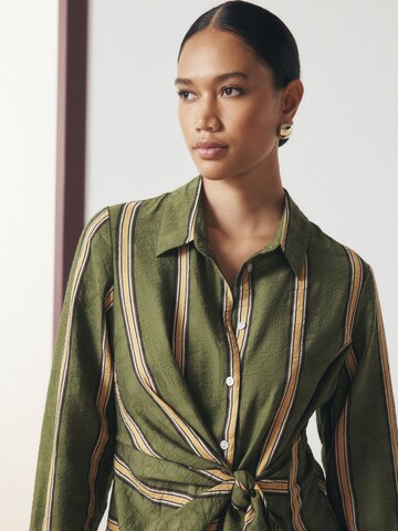 Robe-chemise Next en vert