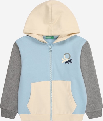 UNITED COLORS OF BENETTON Sweatjacka i blå: framsida