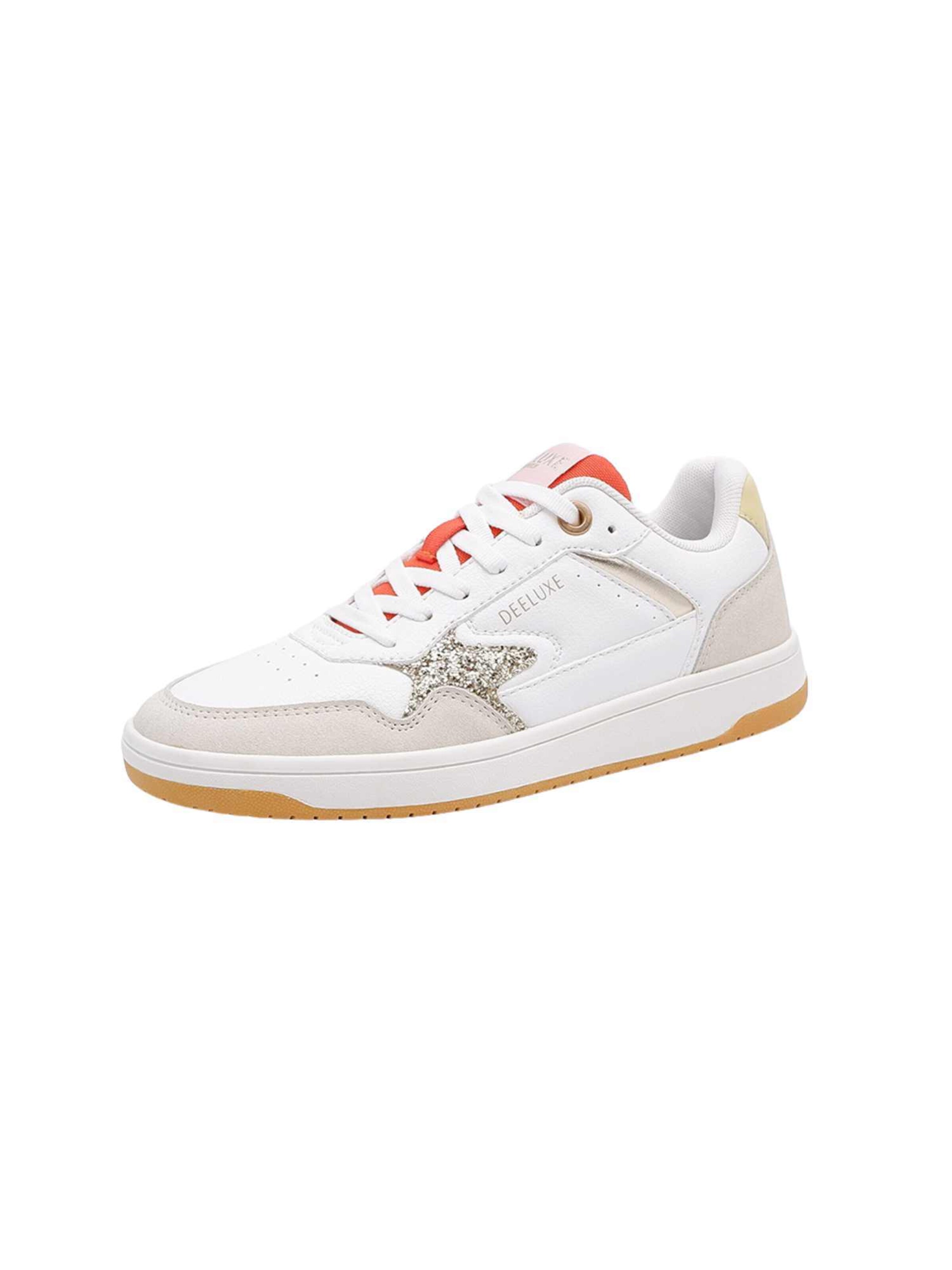 Baskets basses 'Dallas' Deeluxe en beige : devant
