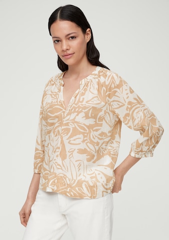 s.Oliver Bluse in Beige: predná strana