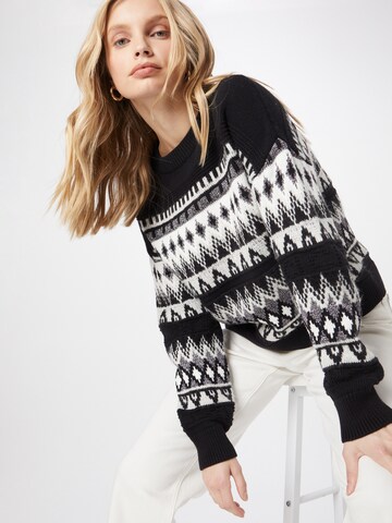 Pull-over comma casual identity en noir