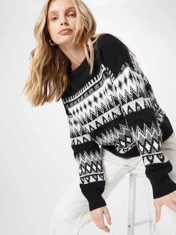 Pull-over comma casual identity en noir