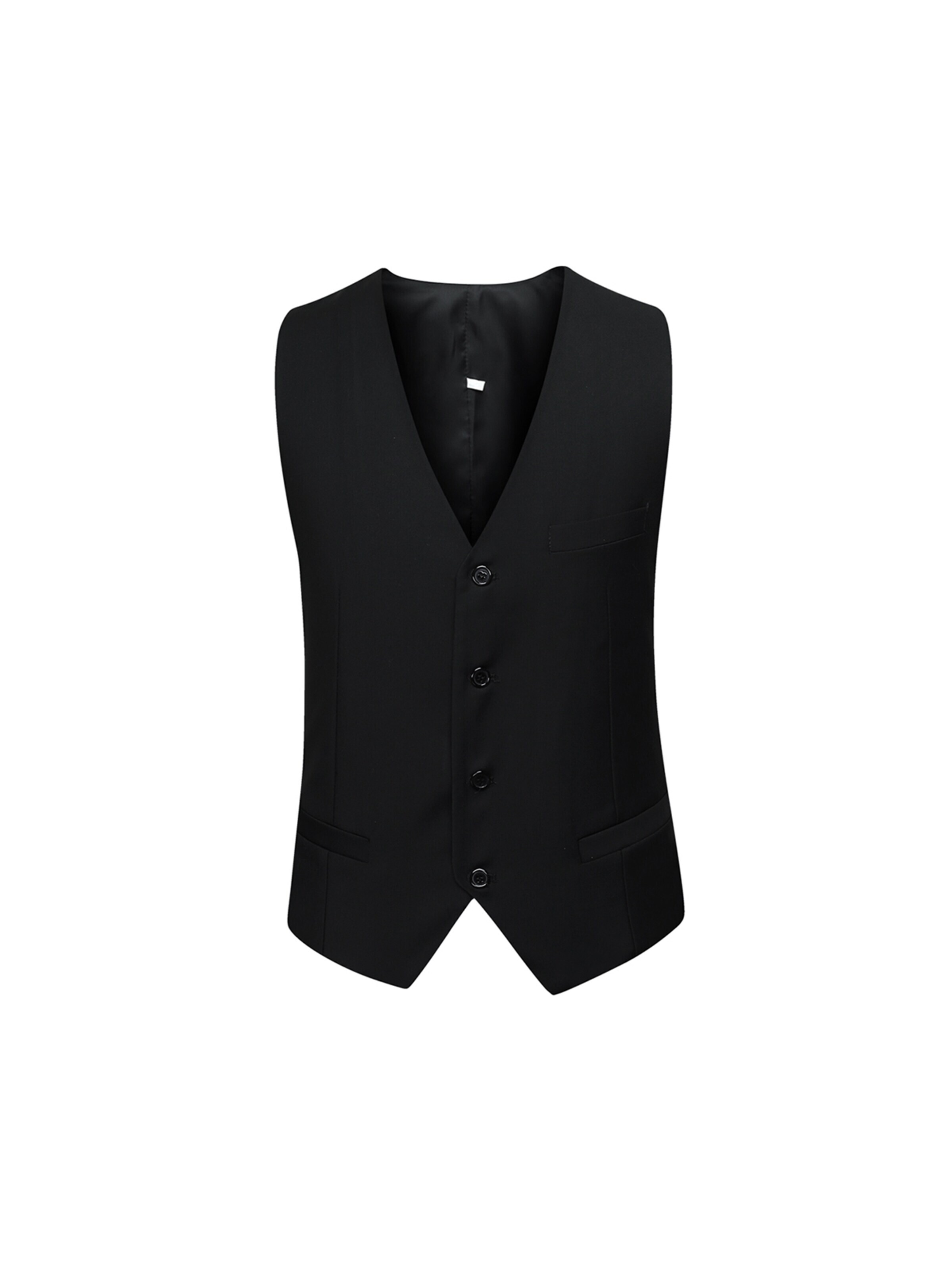 YOUTHUP Slim fit Suit 'Schlicht' in Black