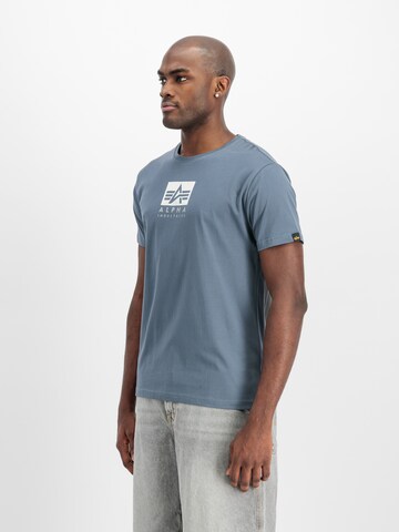 ALPHA INDUSTRIES T-shirt i blå