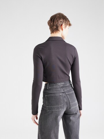 Calvin Klein Jeans Pletena jopa 'Milano' | črna barva