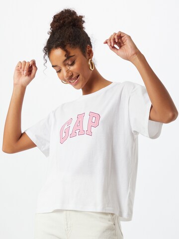 T-shirt GAP en blanc : devant