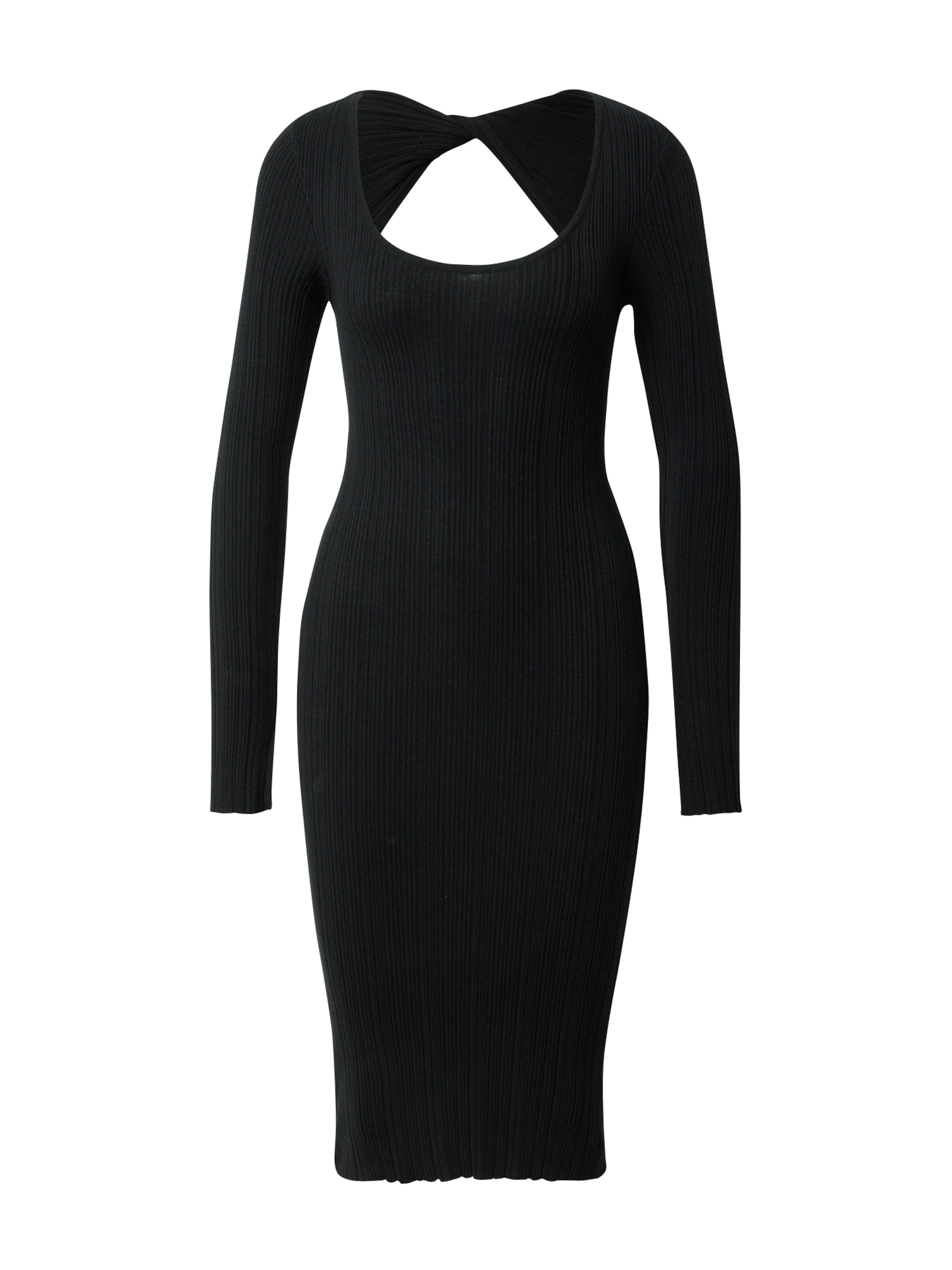 Abito &#x27;Josefin&#x27; di A LOT LESS in nero: frontale