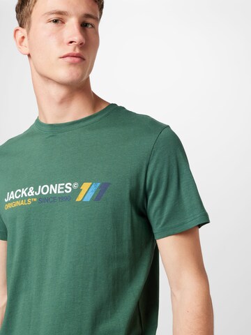 JACK & JONES Shirt 'Nate' in Green