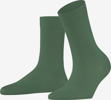 FALKE Socken 'Cotton Touch' in Grün: Vorderseite