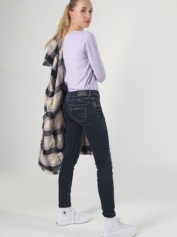 Miracle of Denim Skinny Jeans 'Suzy' in Black