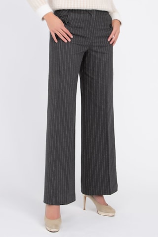 Recover Pants Wide leg Pants in Grey: front