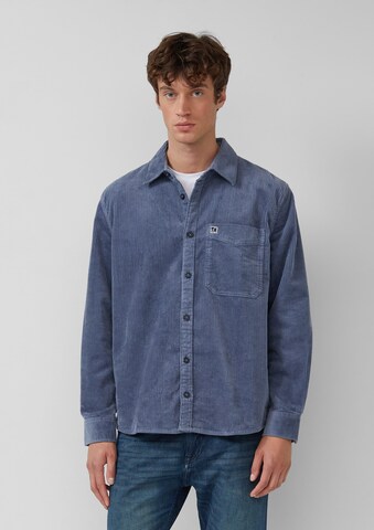 Coupe regular Chemise s.Oliver en bleu : devant