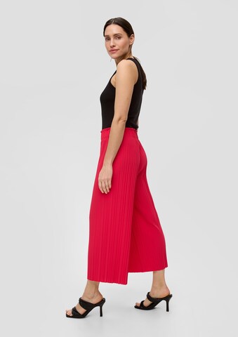 s.Oliver BLACK LABEL Boot cut Trousers in Pink