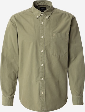 CAMEL ACTIVE Button Up Shirt in Green: front