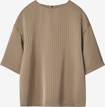 Adolfo Dominguez Shirt in Brown: front
