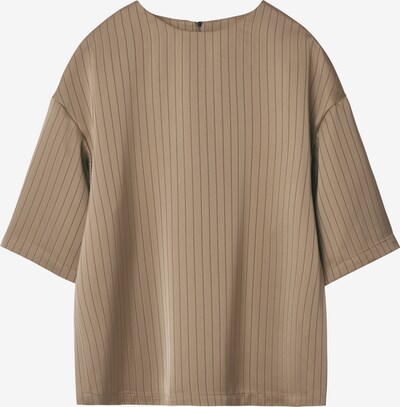 Adolfo Dominguez T-shirt en marron / taupe, Vue avec produit