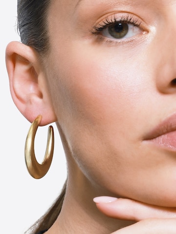 Boucles d'oreilles 'Marielle' Heideman en or : devant