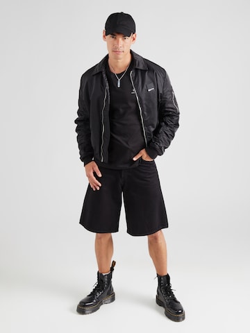 ALPHA INDUSTRIES Koszulka w kolorze czarny