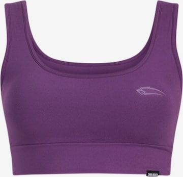 Haut de sport Smilodox en violet : devant