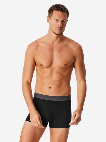 SCHIESSER Boxer shorts '95/5 Cotton' in Black