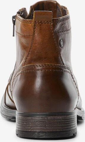 Bottines à lacets 'Russel' JACK & JONES en marron