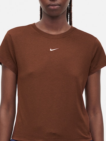 Nike Sportswear Tričko 'CHLL' – hnědá