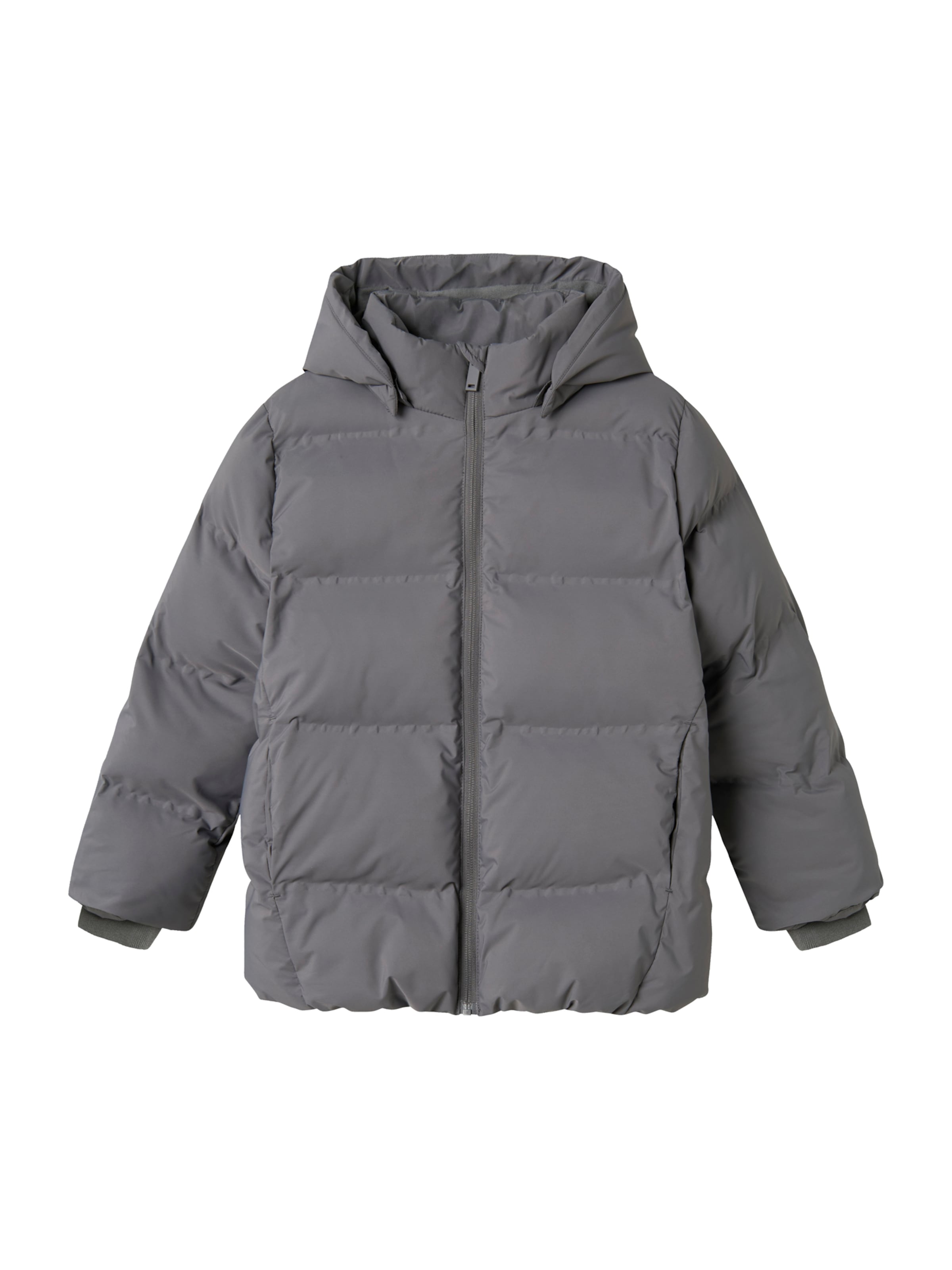 NAME IT Vinterjakke 'NKNMUSK' i grå: forside