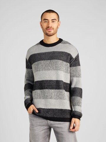 Only & Sons Sweater 'TONY' in Grey: front