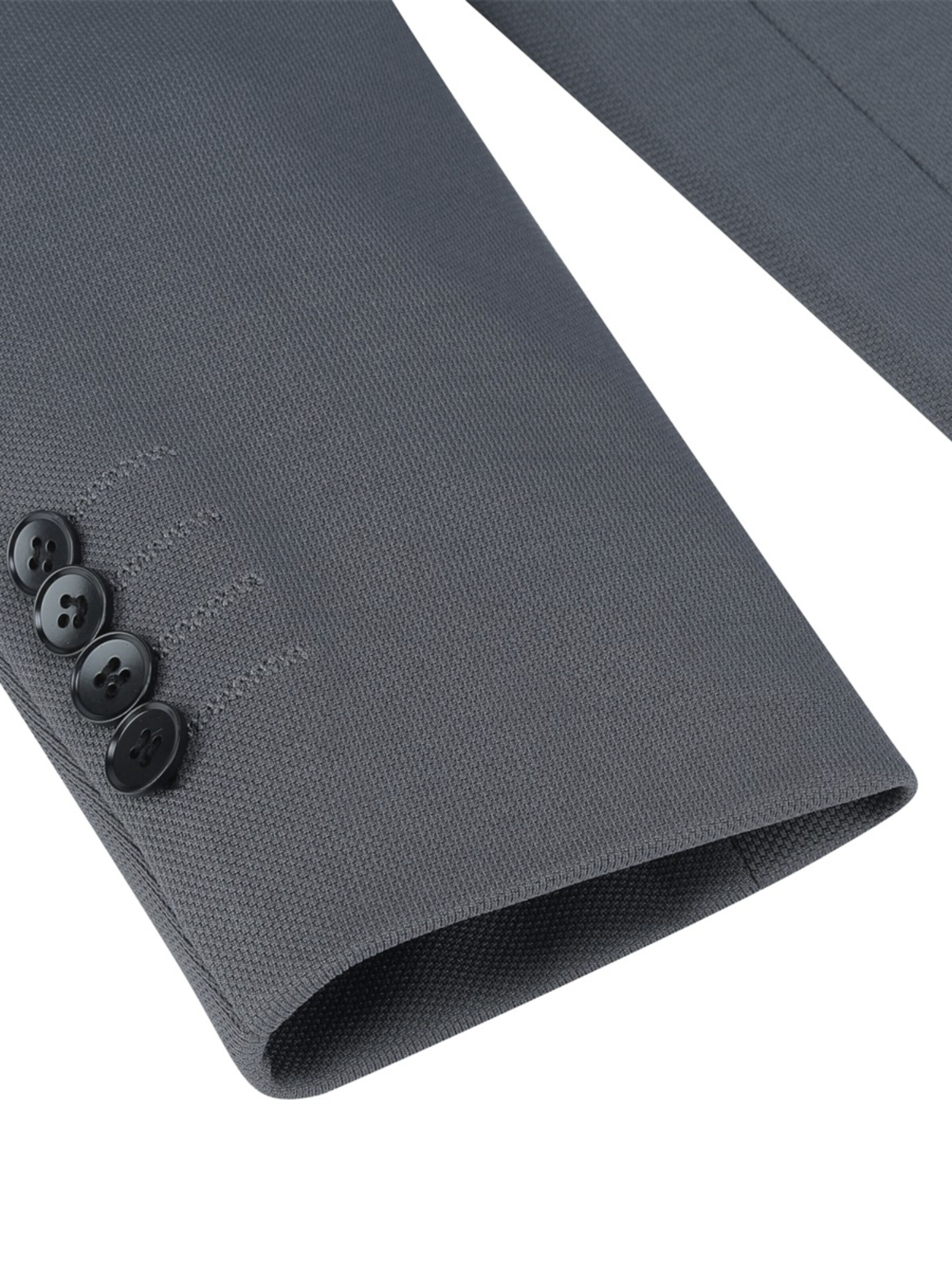 YOUTHUP Slim fit Suit Jacket 'Rein' in Grey
